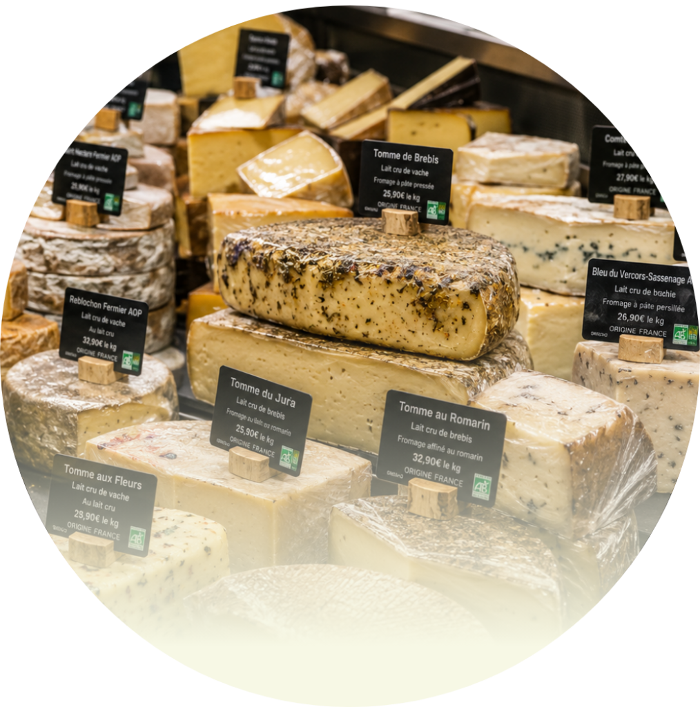 Formation fromages coupe