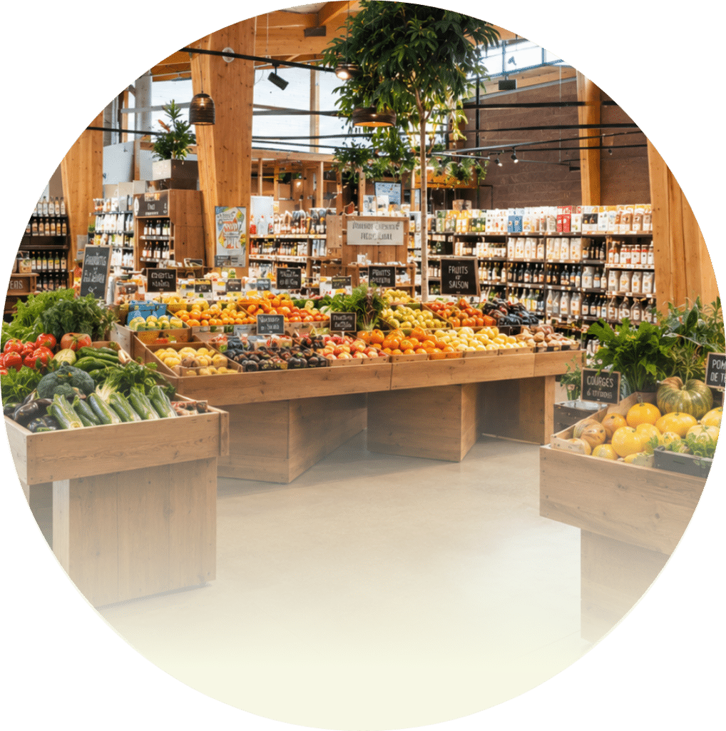Formations magasin bio